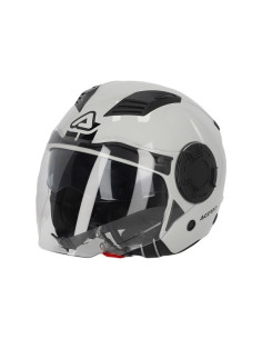 ACERBIS KACIGA JET VENTO SVJETLO SIVA