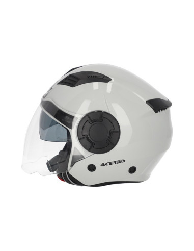 ACERBIS KACIGA JET VENTO SVJETLO SIVA