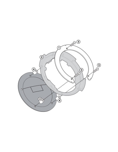 Givi tanklock bf47
