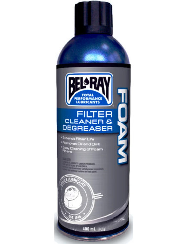 Bel ray filter cleaner & degreaser 400ml