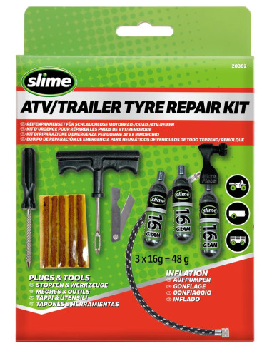 Slime atv/trailer tyre repair kit