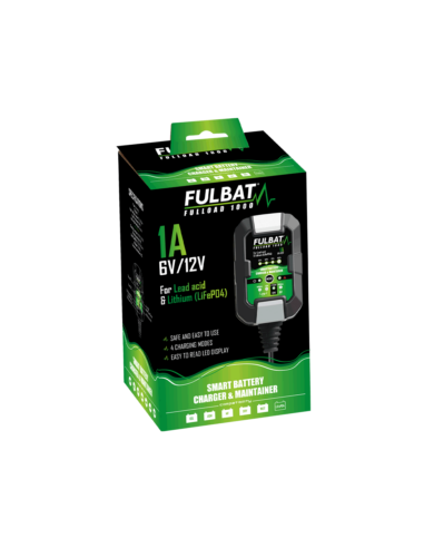 Fulbat punjač akumulatora fulload 1000 6v/12v