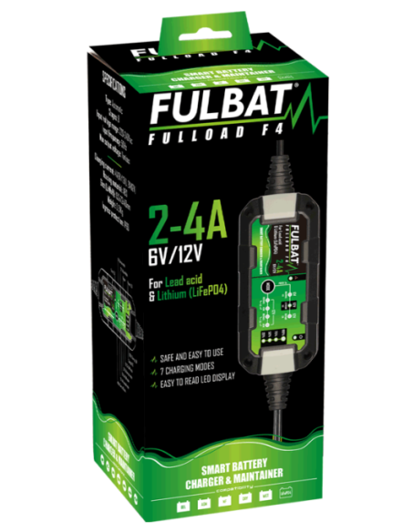 Fulbat punjač akumulatora fulload f4 2-4a 6v/12v