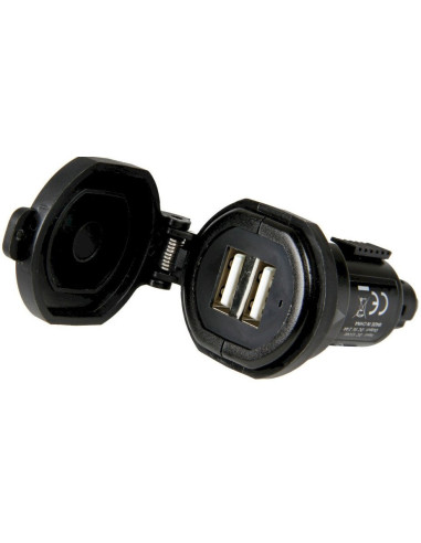 LAMPA ADAPTER DIN TECH USB