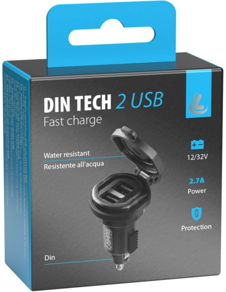 LAMPA ADAPTER DIN TECH USB