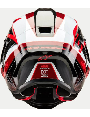 Alpinestars kaciga supertech r10 carbon r/b/w