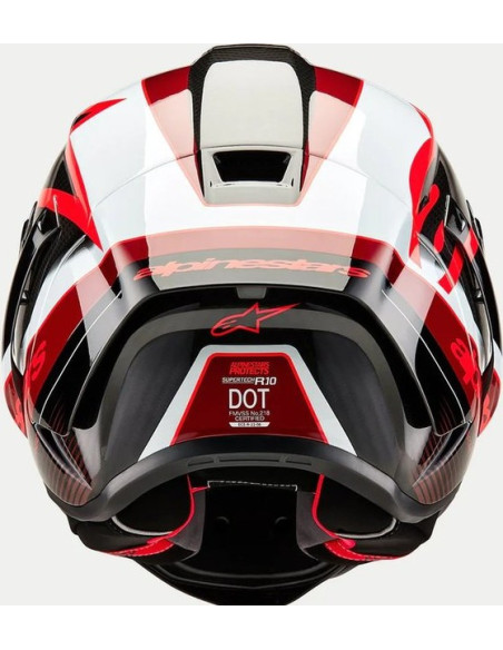 Alpinestars kaciga supertech r10 carbon r/b/w