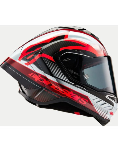 Alpinestars kaciga supertech r10 carbon r/b/w