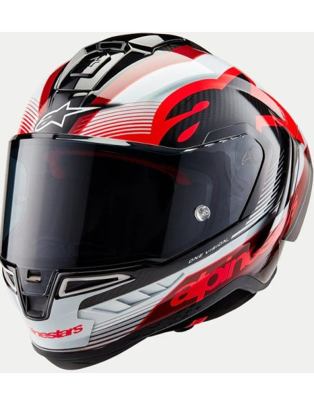 Alpinestars kaciga supertech r10 carbon r/b/w