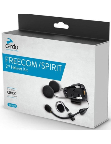 Cardo freecom/spirit 2nd helmet kit