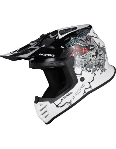 Acerbis kaciga junior profile dragon bijela