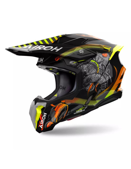 AIROH KACIGA TWIST 3 TOXIC GLOSS