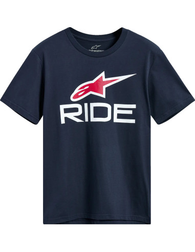 ALPINESTARS MAJICA RIDE 4.0 NAVY/WHITE/RED