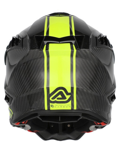 ACERBIS KACIGA AIRSTRIKE-C BK/FL CARBON