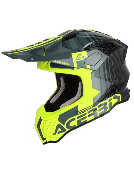 ACERBIS KACIGA AIRSTRIKE-C BK/FL CARBON