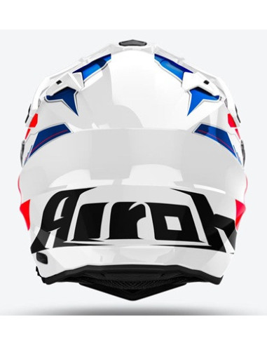 AIROH KACIGA COMMANDER II REVEAL B/R GLOSS