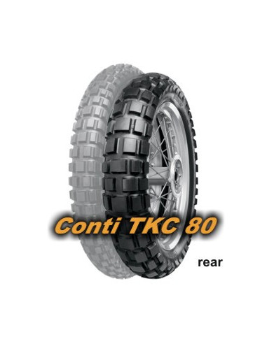 CONTINENTAL GUMA TKC 80 150/70 B 18 M/C 70 Q TL M+S