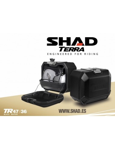 SHAD KOFERI BOCNI TERRA 36/47 BLACK LINE